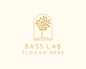 Natural Wellness Tree logo design