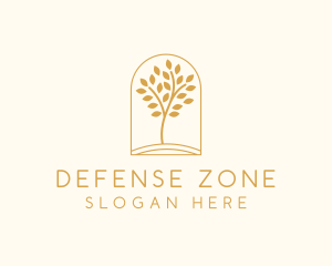 Natural Wellness Tree logo design