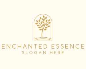 Natural Wellness Tree logo design