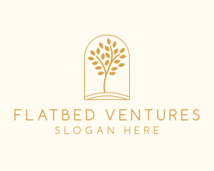 Natural Wellness Tree logo design