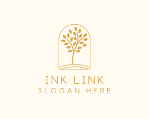 Natural Wellness Tree logo design