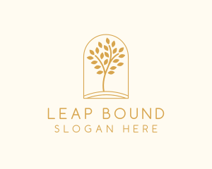 Natural Wellness Tree logo design