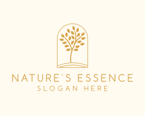 Natural Wellness Tree logo design