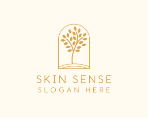 Natural Wellness Tree logo design