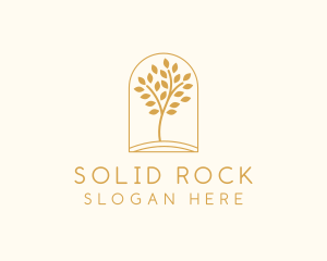 Natural Wellness Tree logo design