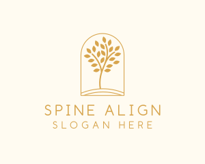 Natural Wellness Tree logo design