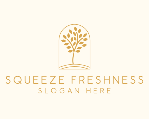 Natural Wellness Tree logo design