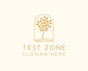 Natural Wellness Tree logo design