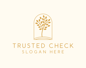 Natural Wellness Tree logo design