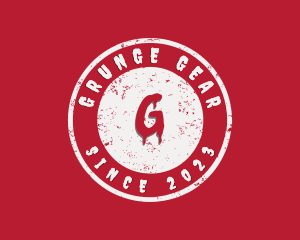 Grunge Creepy Haunted logo