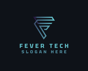 Tech Programmer Letter F logo design