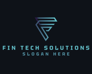 Tech Programmer Letter F logo design