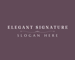 Generic Elegant Firm logo design