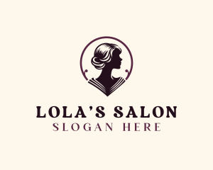 Woman Beauty Salon logo design