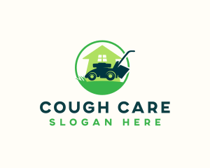 Lawn Care Mower logo design