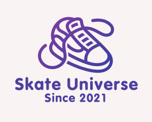 Sneaker Skate Shoes logo design