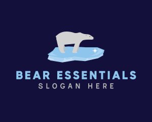 Polar Bear Ice logo design