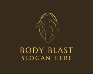 Sexy Female Body logo design