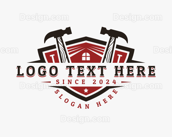 Repair Carpentry Builder Logo