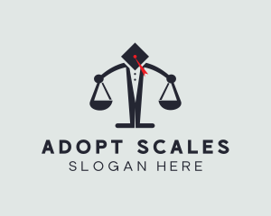 Law School Scale logo design