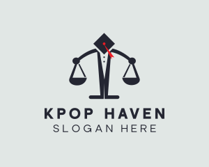 Law School Scale logo design