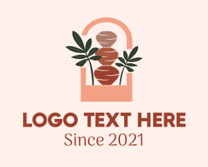 Display - Tropical Leaf Decor logo design