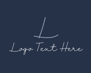 Letter - Script Handwriting Beauty Spa logo design