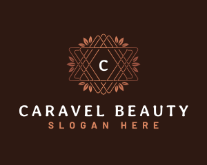 Luxury Plant Wreath  logo design