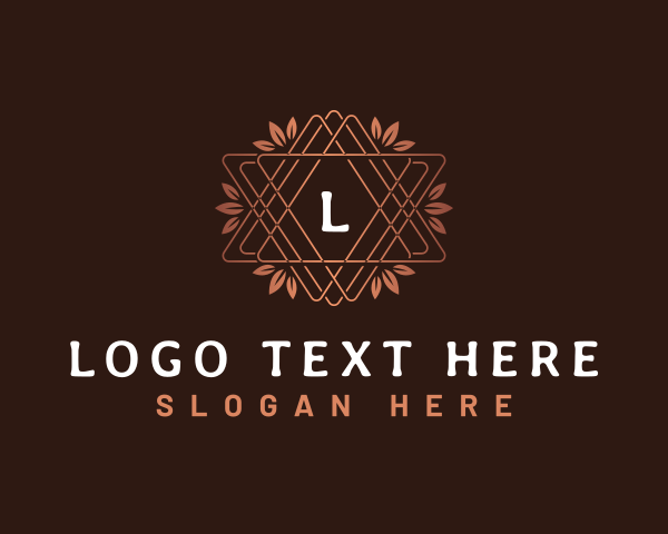 Luxury Plant Wreath  logo