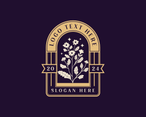 Luxury Flower Plant logo