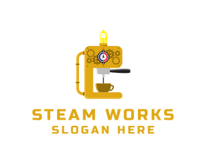 Steampunk Coffee Maker logo