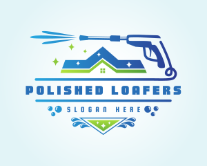 Pressure Washing Cleaning logo design