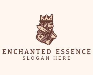 Medieval King Monarch  logo design