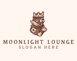 Medieval King Monarch  logo design