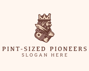 Medieval King Monarch  logo design