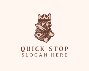 Medieval King Monarch  logo design