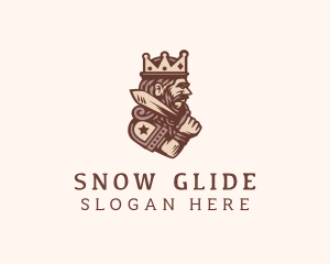 Medieval King Monarch  logo design