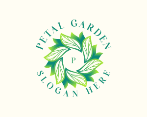 Leaves Nature Spa logo design