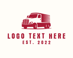 Logistic Forwarding Truck logo