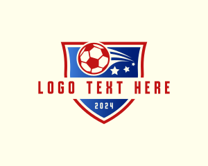 Soccer Ball Sports Tournament logo