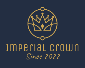 Royal Gold Crown Jewelry  logo design