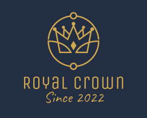 Royal Gold Crown Jewelry  logo design