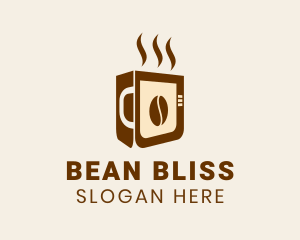 Coffee Bean Drink Dispenser logo design