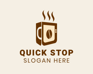 Coffee Bean Drink Dispenser logo design