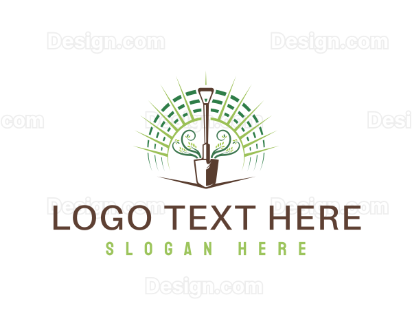 Landscape Garden Planting Logo