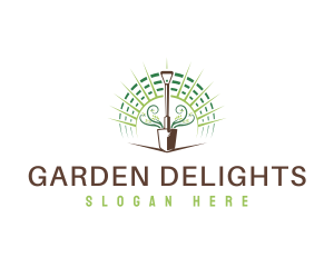 Landscape Garden Planting logo design