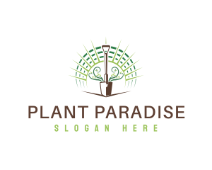 Landscape Garden Planting logo design