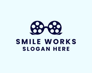 Glasses Film Reel Logo