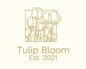 Tulip Flower Park logo design