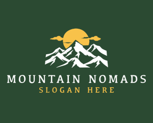 Mountain Peak Trekking logo design